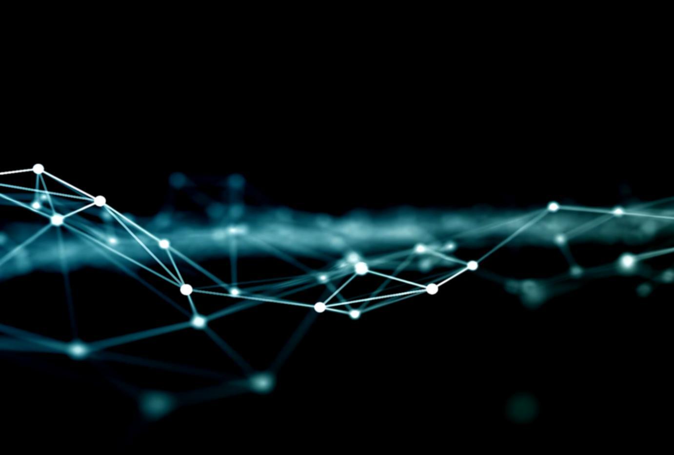 Modern workspace with developers collaborating on blockchain projects